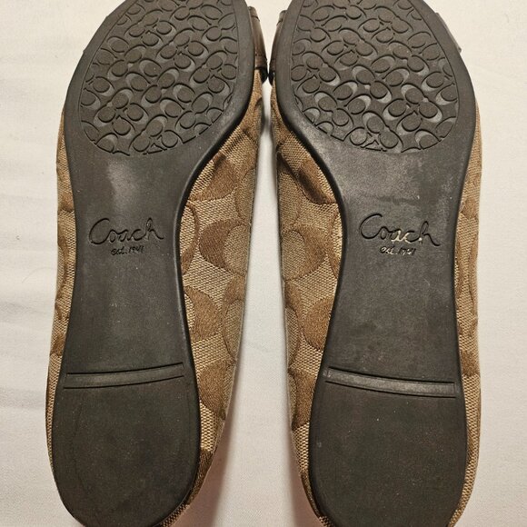 Coach brown ballet flats - Picture 2 of 4